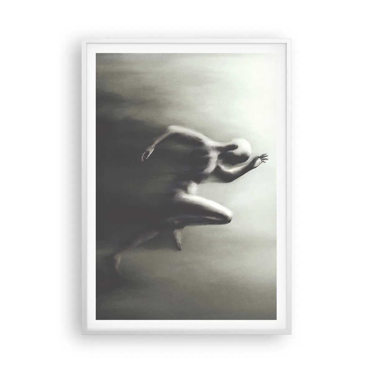 Poster in cornice bianca - Inarrestabile - 70x100 cm