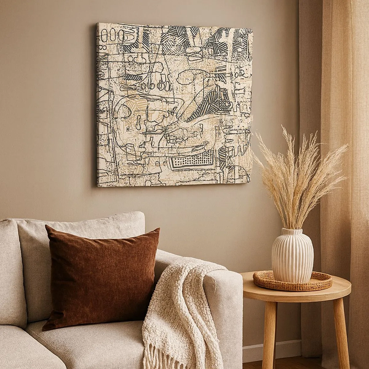 Quadro su tela - Stampe su Tela - In attesa di essere decifrato - 30x30 cm