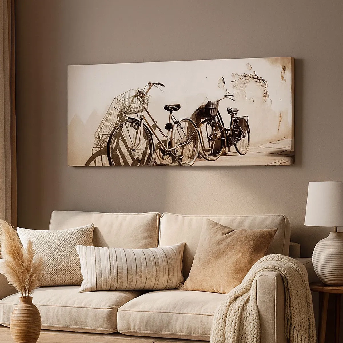 Quadro su tela - Stampe su Tela - L'indimenticabile bellezza del passato - 100x40 cm