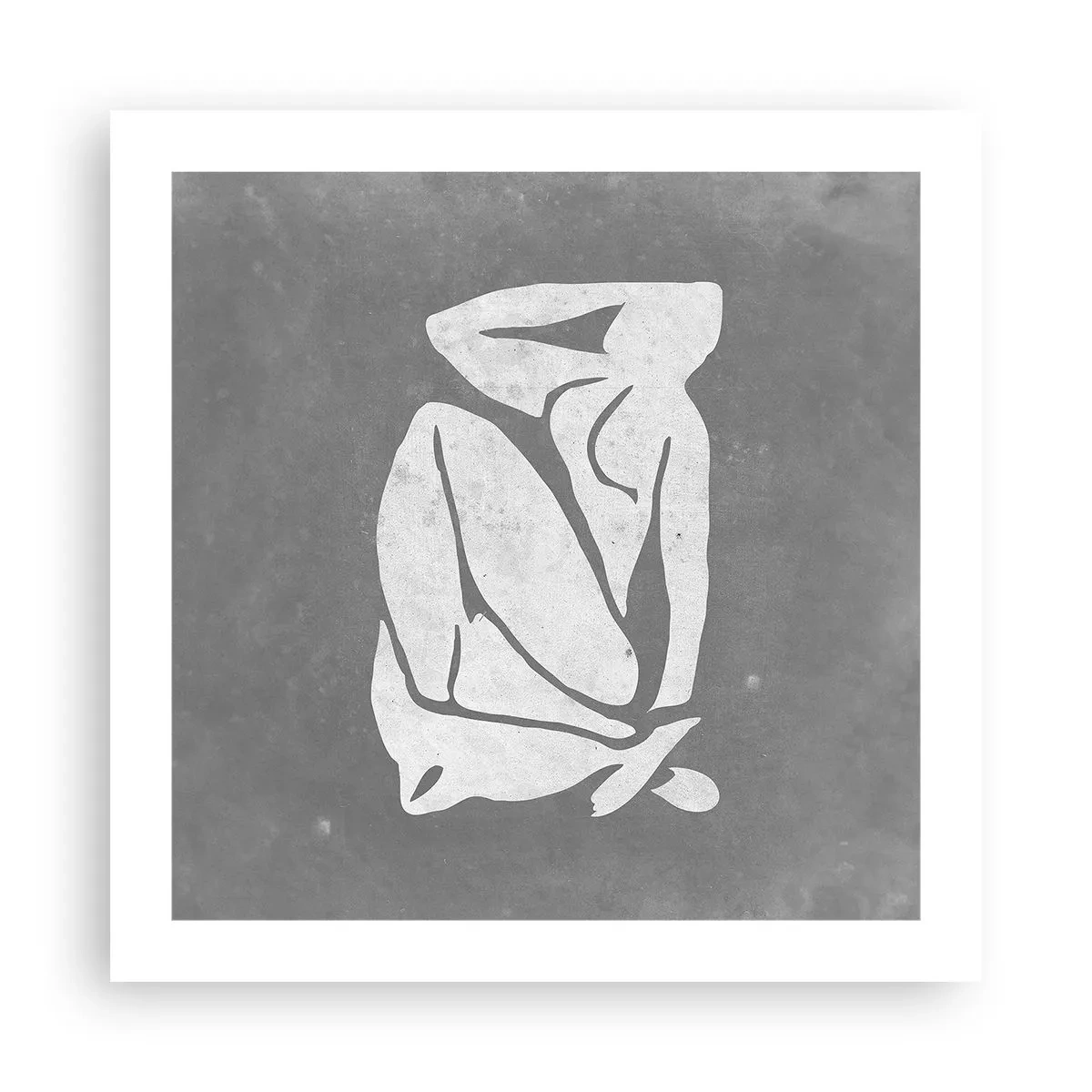 Poster - Pensierosa - 50x50 cm