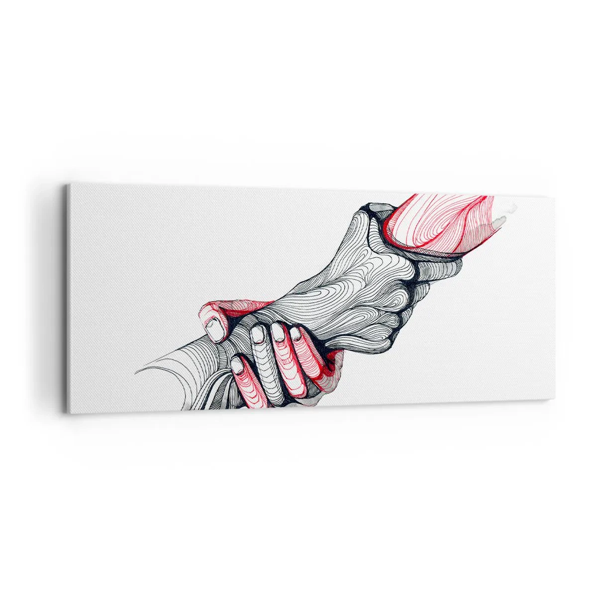 Quadro su tela - Stampe su Tela - Sei in buone mani - 100x40 cm