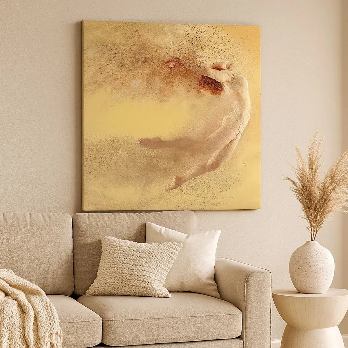 Quadro su tela - Stampe su Tela - Nell'estasi della danza - 30x30 cm