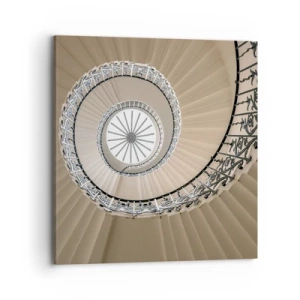 Quadro su tela - Stampe su Tela - Al centro della chiocciola - 70x70 cm