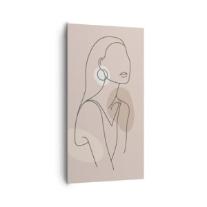 Quadro su tela - Stampe su Tela - Icona di giovinezza - 65x120 cm