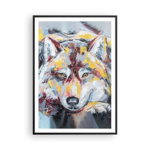 Poster in cornice nera - Pace tra i suoi - 70x100 cm