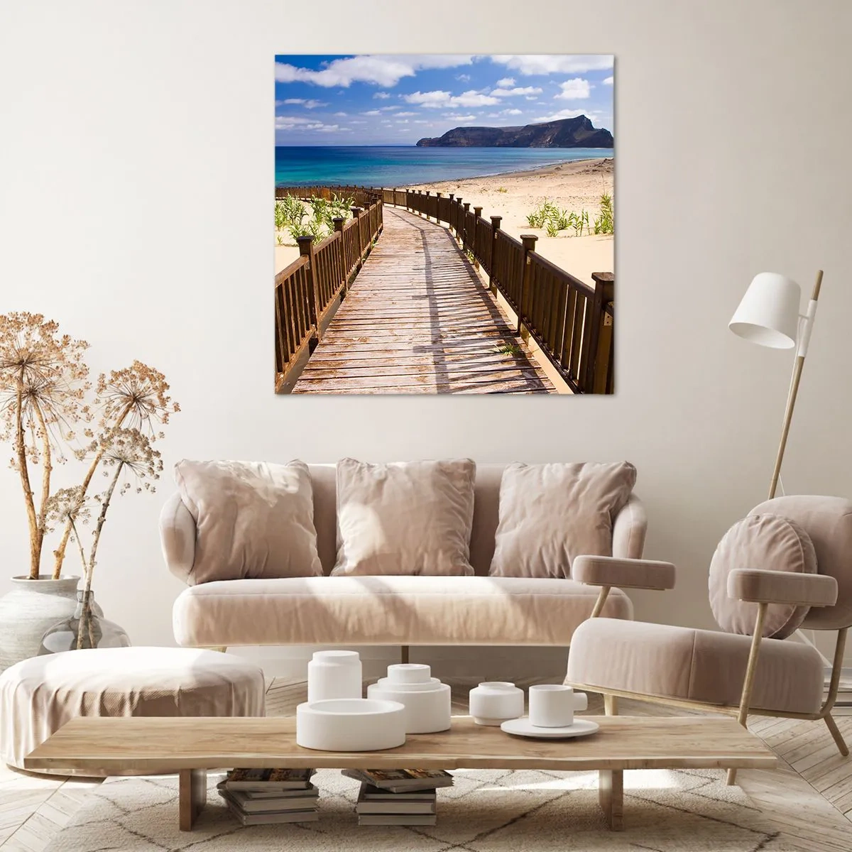 Quadro su tela - Stampe su Tela - Portami alle isole fortunate - 40x40 cm