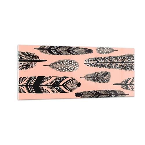 Quadro su vetro - Collezione indiana - 100x40 cm