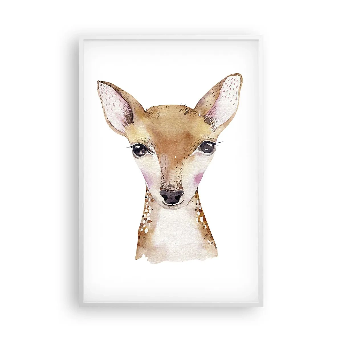 Poster in cornice bianca - La natura dell'innocenza - 61x91 cm