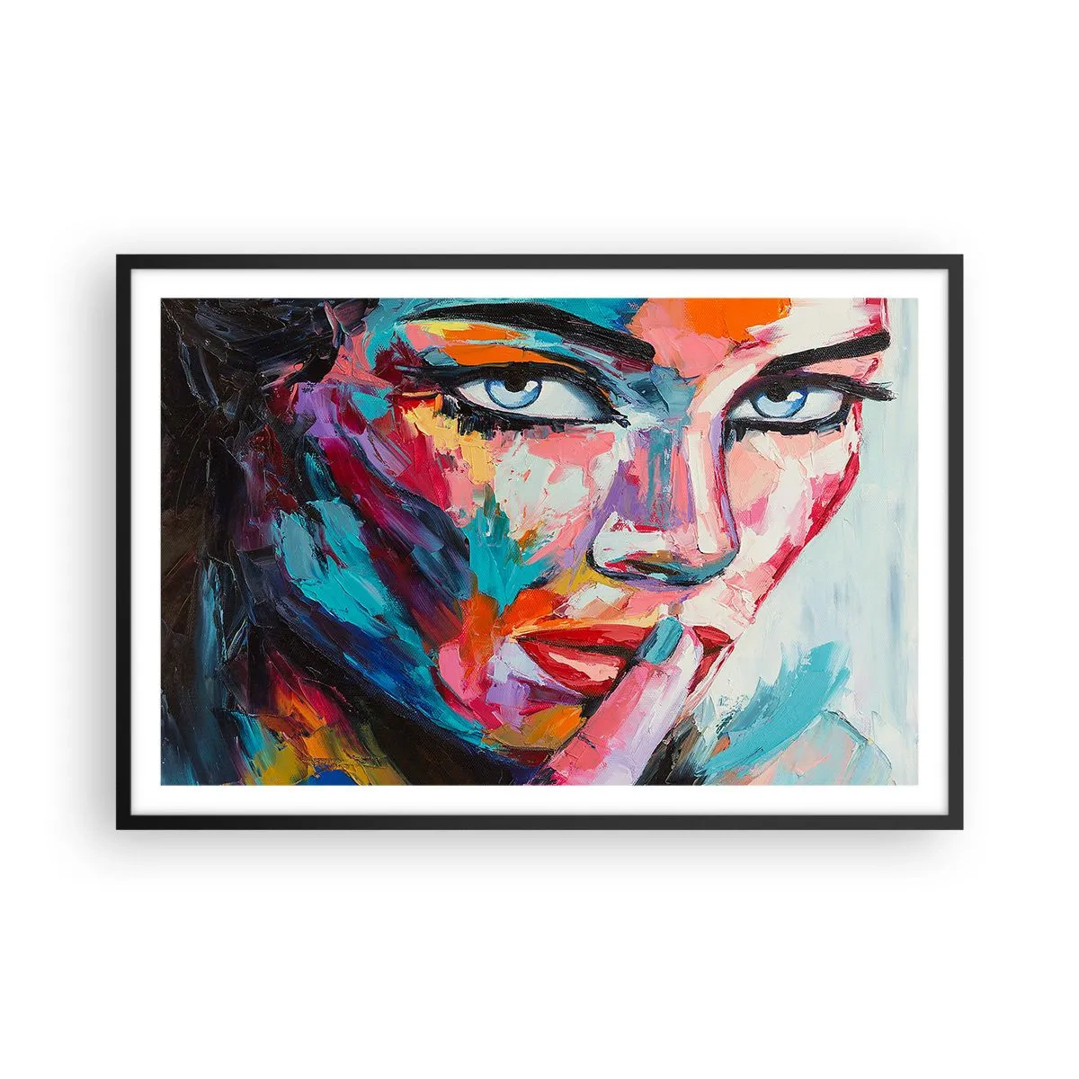 Poster in cornice nera - Il nostro primo segreto - 91x61 cm