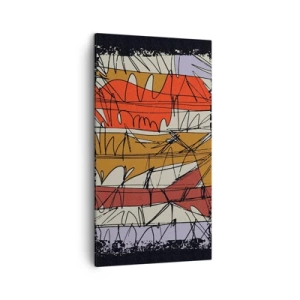 Quadro su tela - Stampe su Tela - Composizione spontanea - 45x80 cm