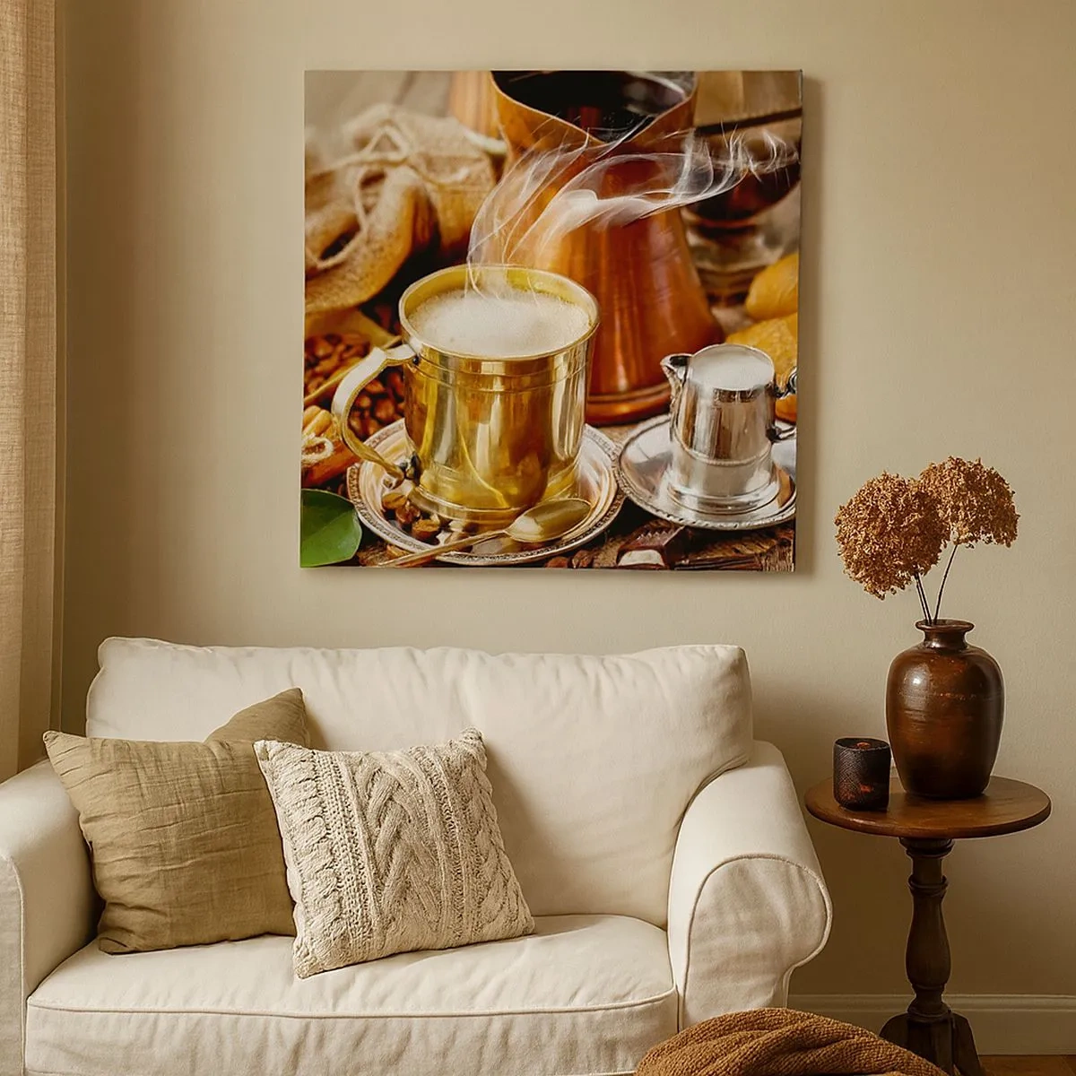 Quadro su tela - Stampe su Tela - Buona giornata! - 30x30 cm