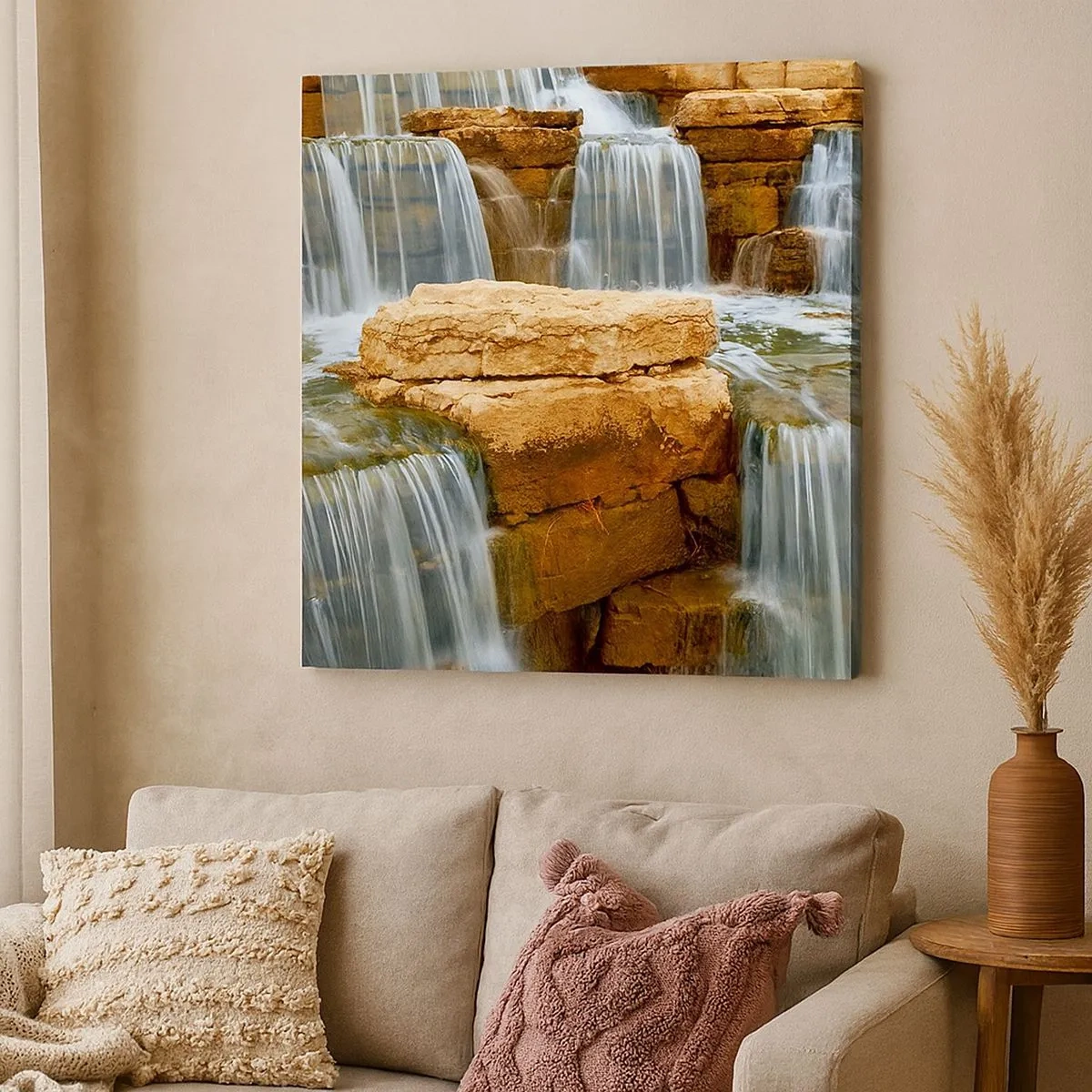 Quadro su tela - Stampe su Tela - La scala verso il cielo - 30x30 cm