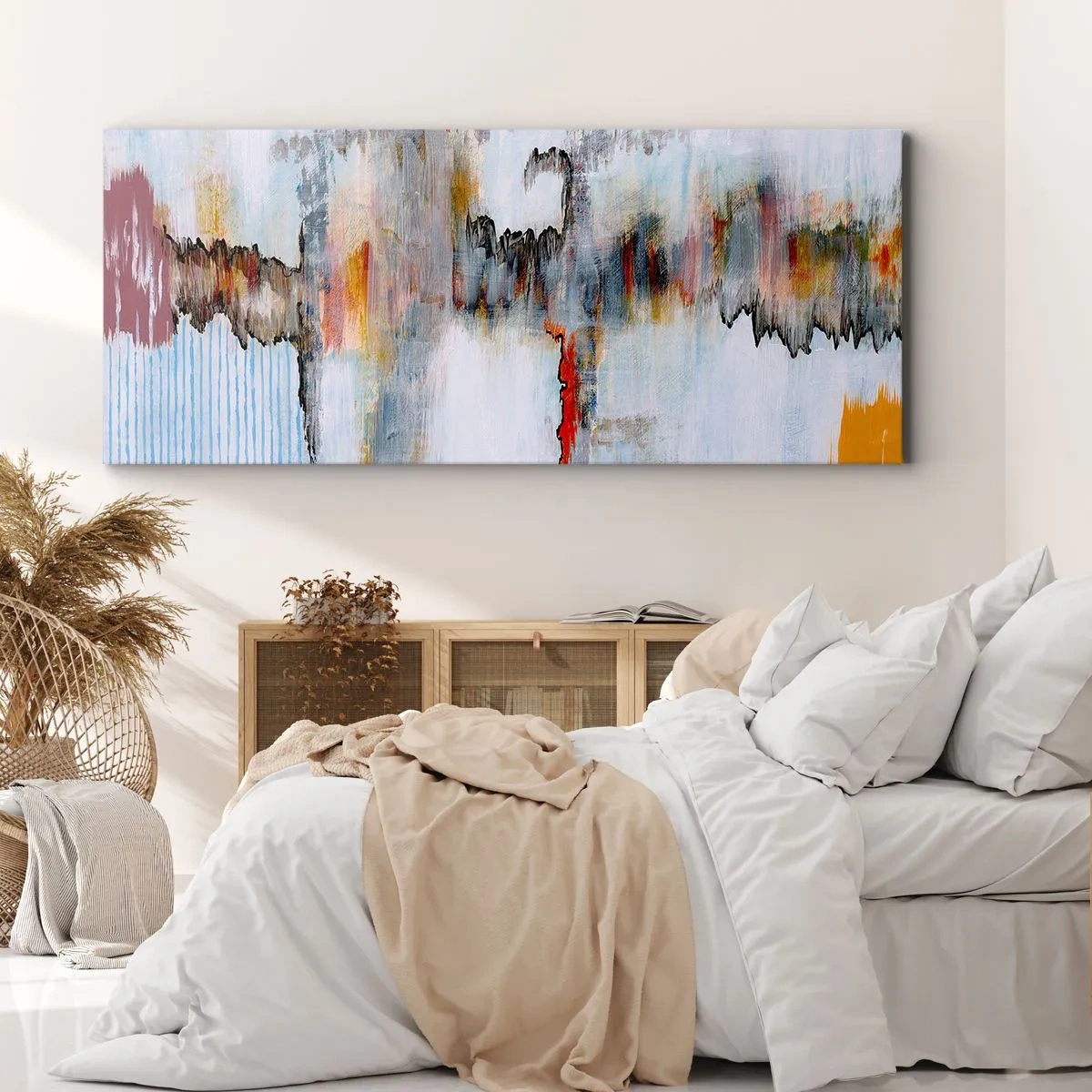 Quadro su tela - Stampe su Tela - Scritto sull'acqua - 100x40 cm
