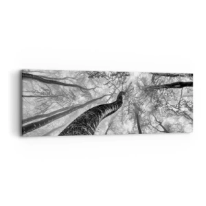 Quadro su tela - Stampe su Tela - La corsa verso la luce - 90x30 cm