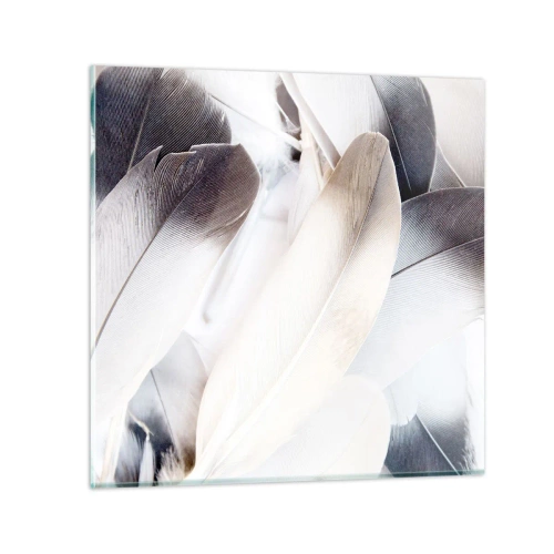 Quadro su vetro - Quasi angeliche - 70x70 cm