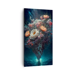 Quadro su tela - Stampe su Tela - Uno strano giardino - 55x100 cm