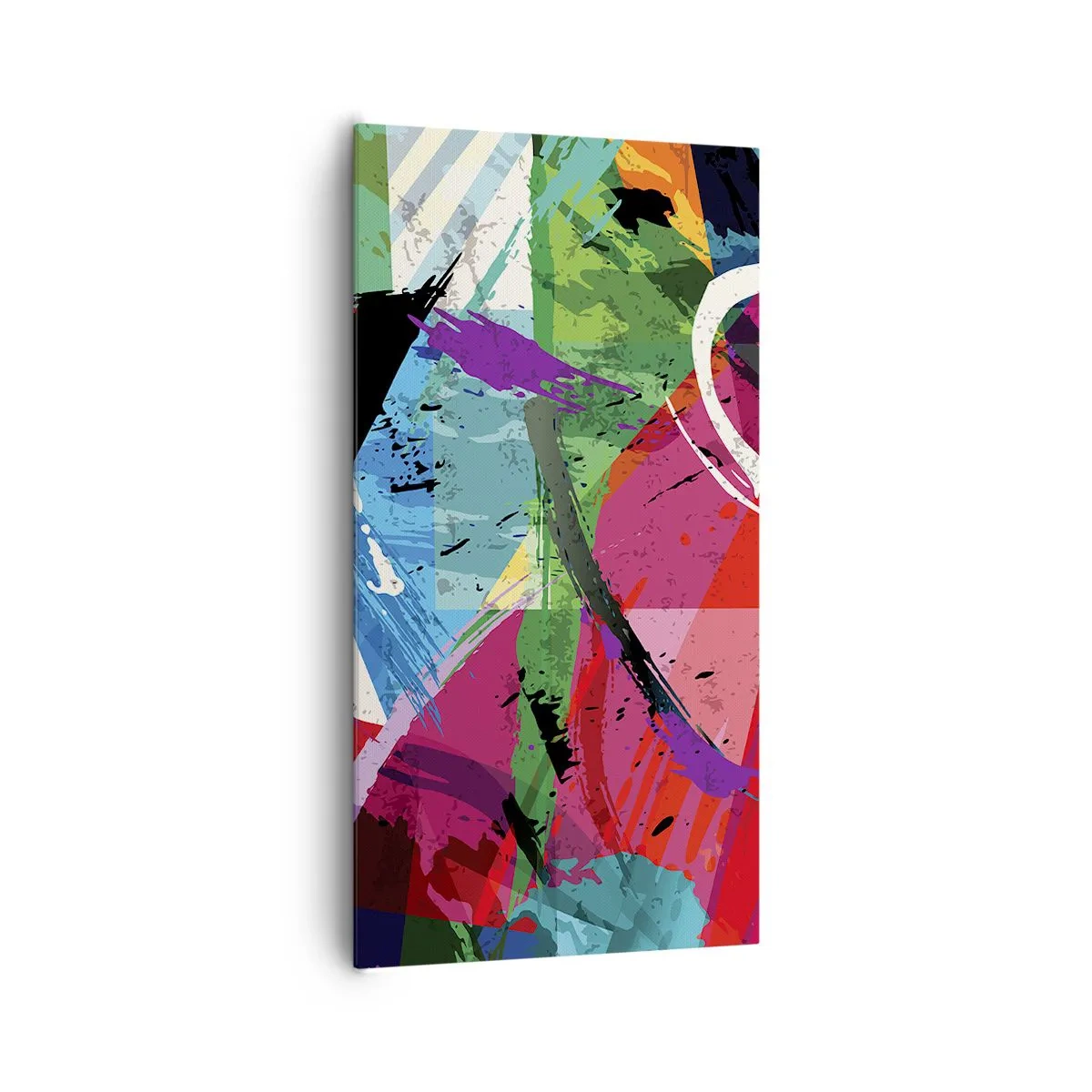 Quadro su tela - Stampe su Tela - Veloce, vivo e saltellante - 65x120 cm