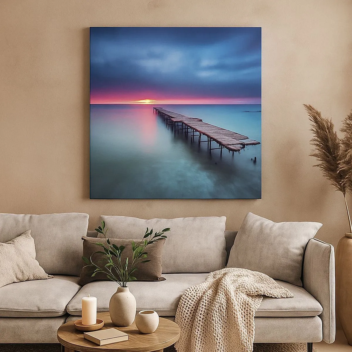 Quadro su tela - Stampe su Tela - Tra il cielo e la terra - 30x30 cm