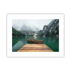 Poster - E attorno le fiere rocce - 40x30 cm