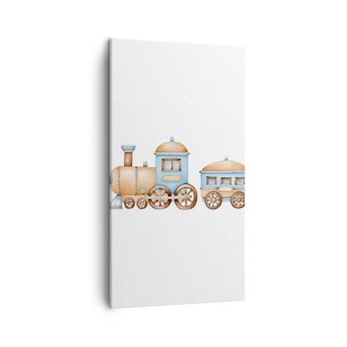 Quadro su tela - Stampe su Tela - Fermo alla stazione... - 45x80 cm