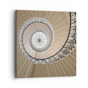 Quadro su tela - Stampe su Tela - Al centro della chiocciola - 40x40 cm