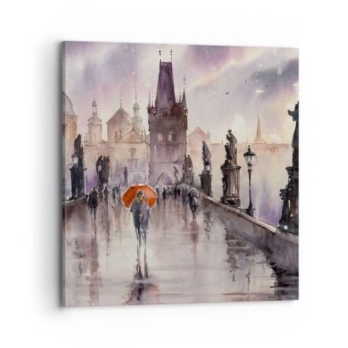 Quadro su tela - Stampe su Tela - Le persone non cambiano - 70x70 cm