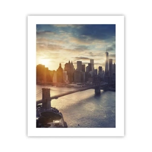Poster - Il monumento alla cultura dell'occidente - 40x50 cm