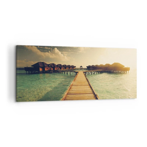 Quadro su tela - Stampe su Tela - Caldo invito - 100x40 cm