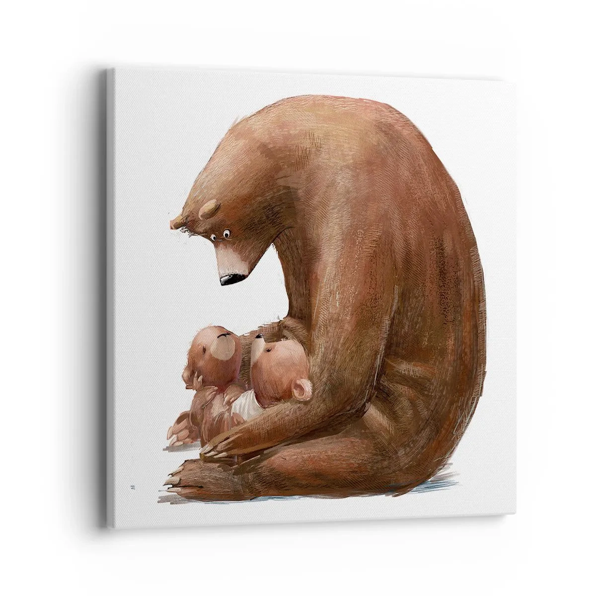 Quadro su tela - Stampe su Tela - Sogni d'oro, bambini - 40x40 cm