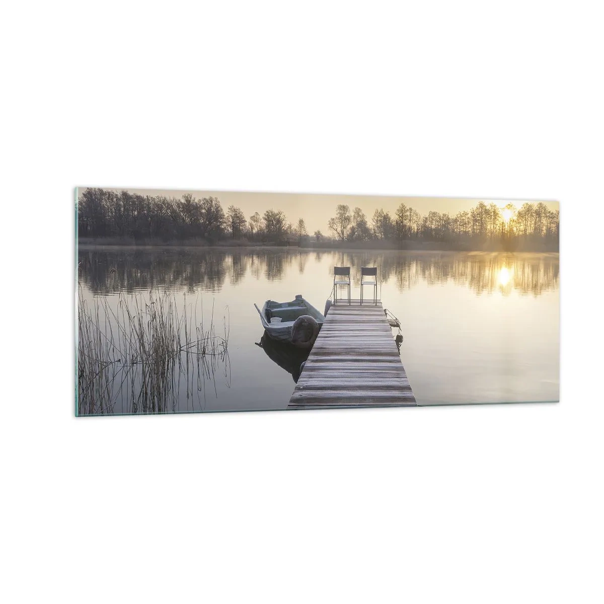 Quadro su vetro - Tornerò un giorno - 100x40 cm