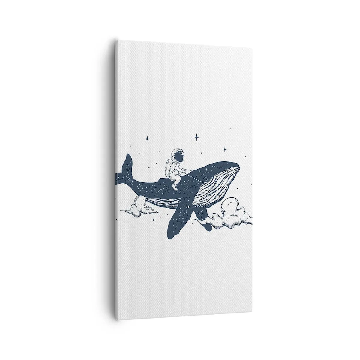 Quadro su tela - Stampe su Tela - Avventura nello spazio - 55x100 cm