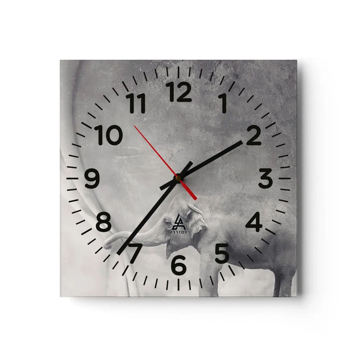 Orologio da parete - Orologio in Vetro - Svelare il mistero - 40x40 cm