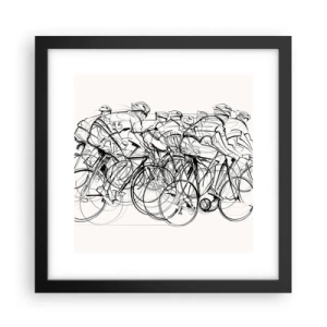 Poster in cornice nera - Insieme - 30x30 cm