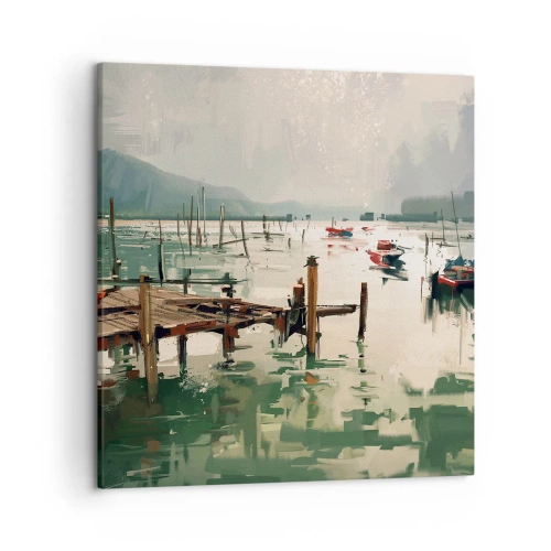 Quadro su tela - Stampe su Tela - Imbevuto di luna fusa - 50x50 cm