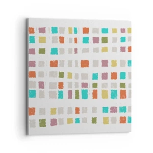 Quadro su tela - Stampe su Tela - Un gioco sconosciuto - 70x70 cm