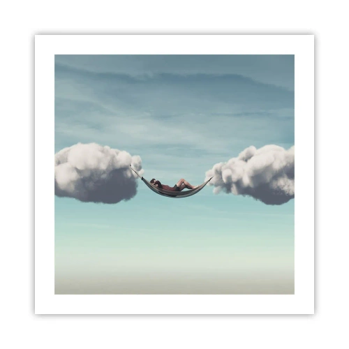 Poster - La felicità del momento - 50x50 cm