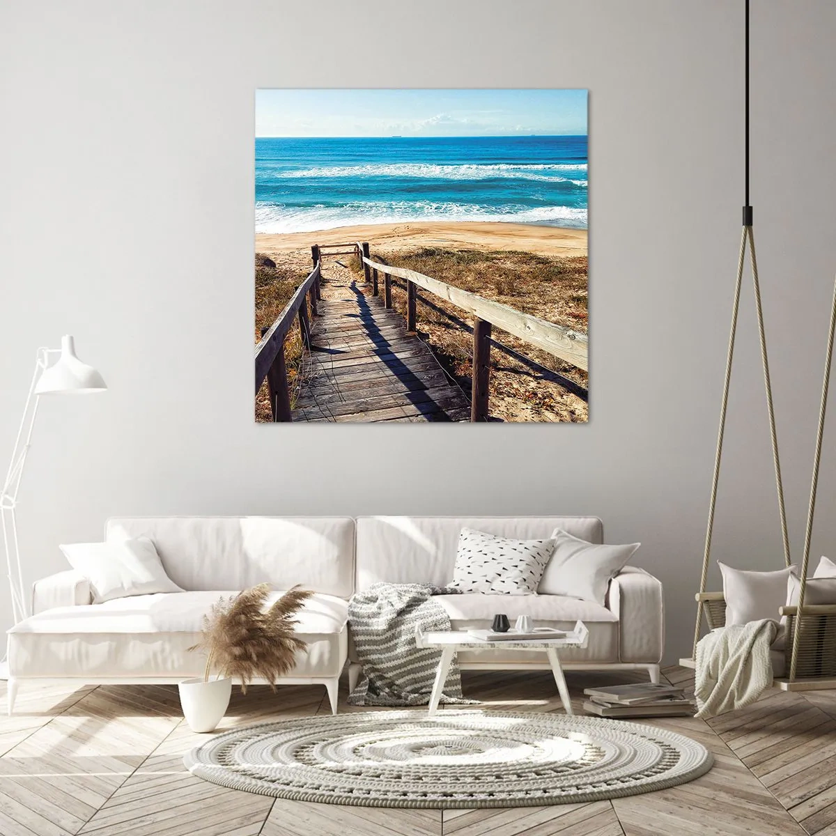 Quadro su tela - Stampe su Tela - Corri! - 40x40 cm