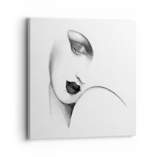 Quadro su tela - Stampe su Tela - Nello stile di Lempicka - 30x30 cm
