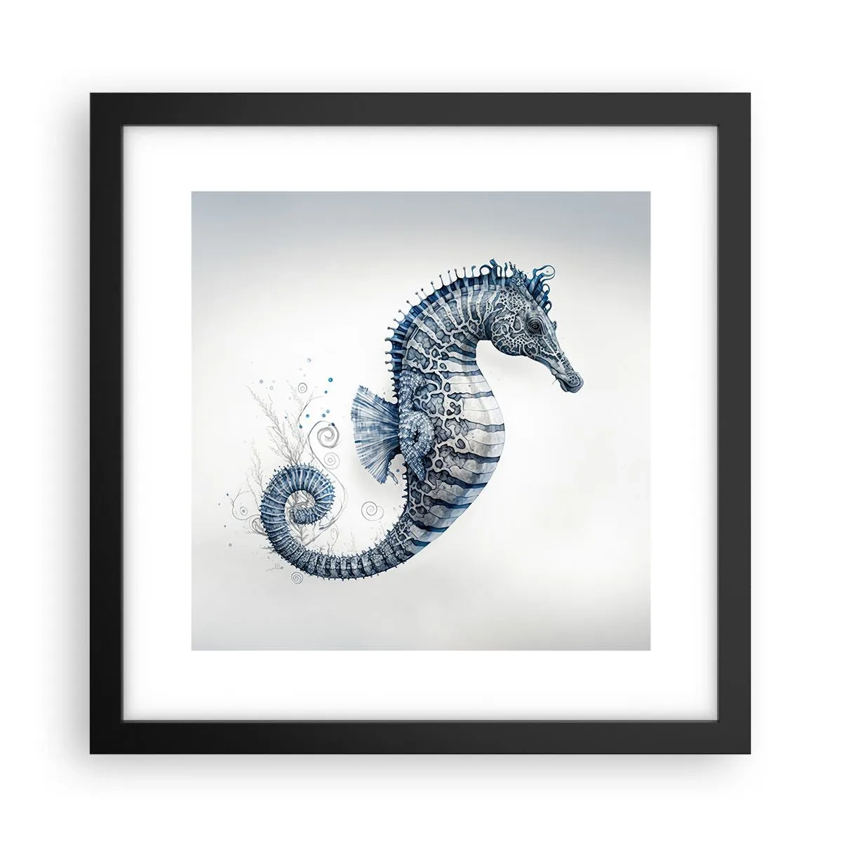 Poster in cornice nera - Delicato scherzo di natura - 30x30 cm