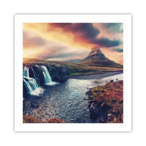 Poster - Nella maestà della natura - 50x50 cm