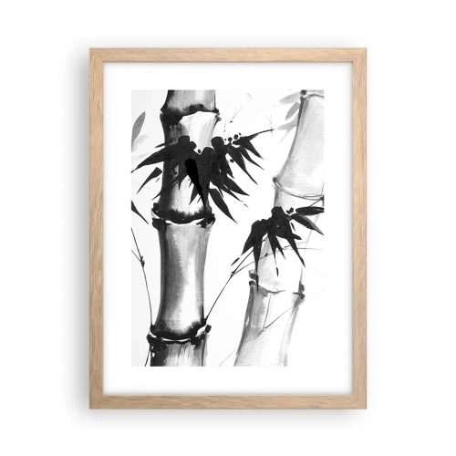 Poster in cornice rovere chiaro - Particolare d'oriente - 30x40 cm