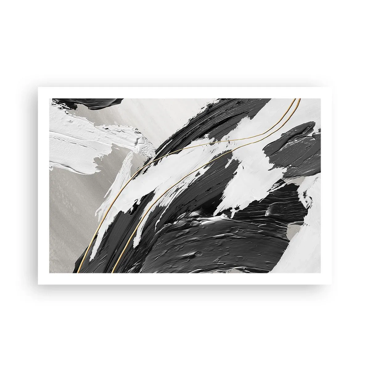 Poster - Astrazione con sfarzo - 91x61 cm