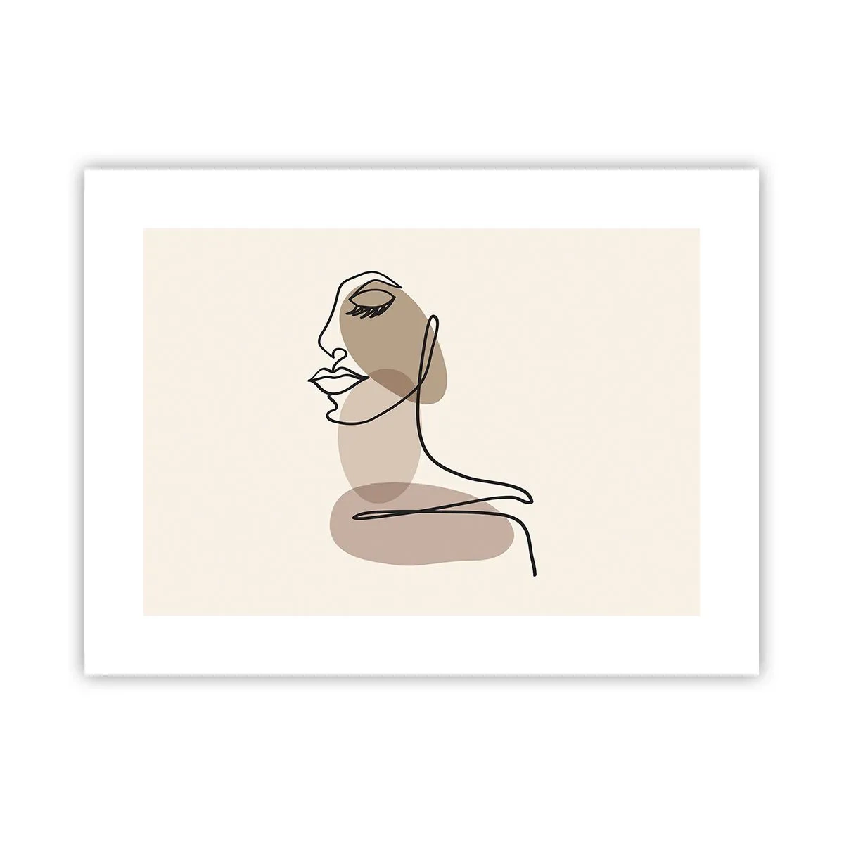 Poster - La linea sicura della bellezza - 40x30 cm