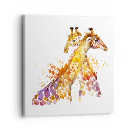 Quadro su tela - Stampe su Tela - È amicizia o amore? - 30x30 cm