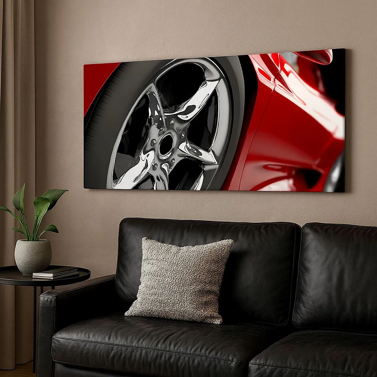 Quadro su tela - Stampe su Tela - Fatta per la velocità - 100x40 cm