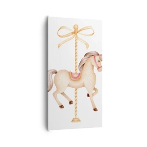 Quadro su tela - Stampe su Tela - Trotto aggraziato - 65x120 cm