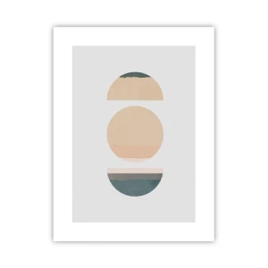 Poster - Un cerchio dopo l'altro - 30x40 cm