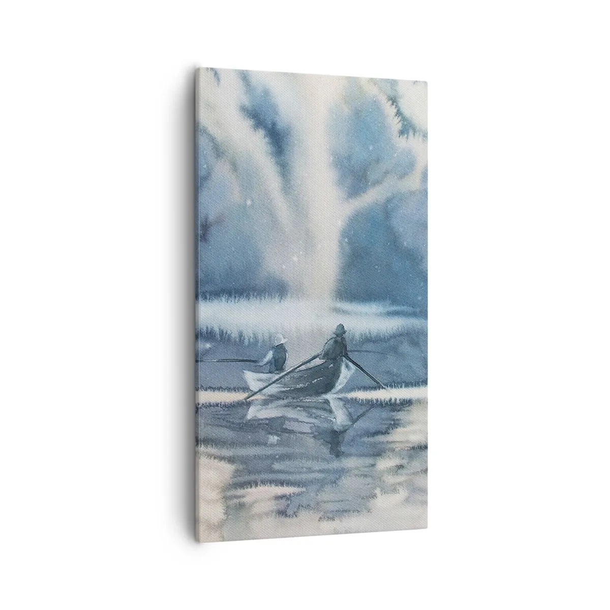 Quadro su tela - Stampe su Tela - I pescatori nel loro paradiso - 55x100 cm