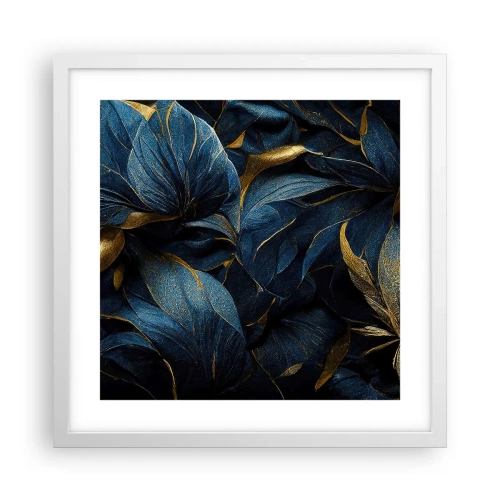 Poster in cornice bianca - Foderati d'oro - 40x40 cm