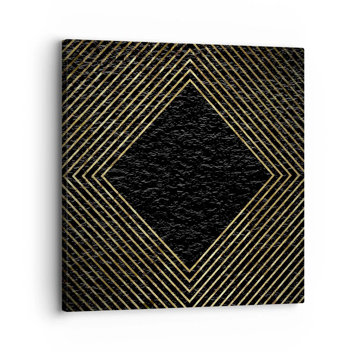 Quadro su tela - Stampe su Tela - Geometria in stile glamour - 30x30 cm